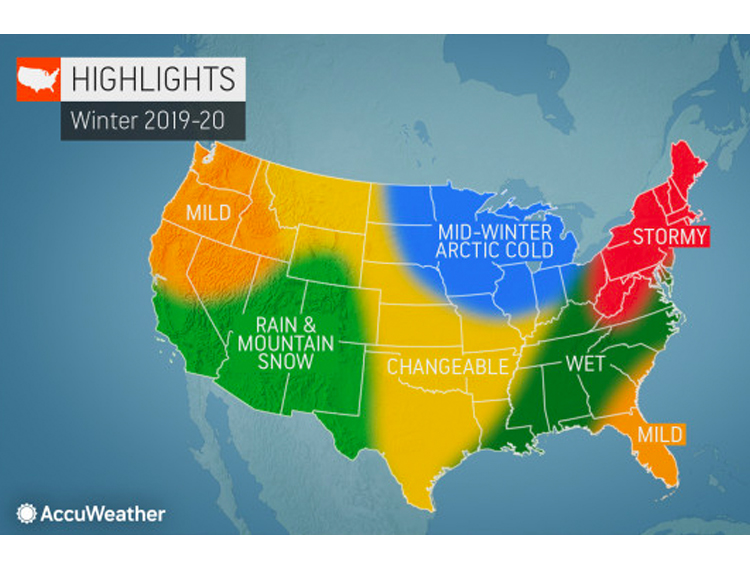 Accuweather Winter Map