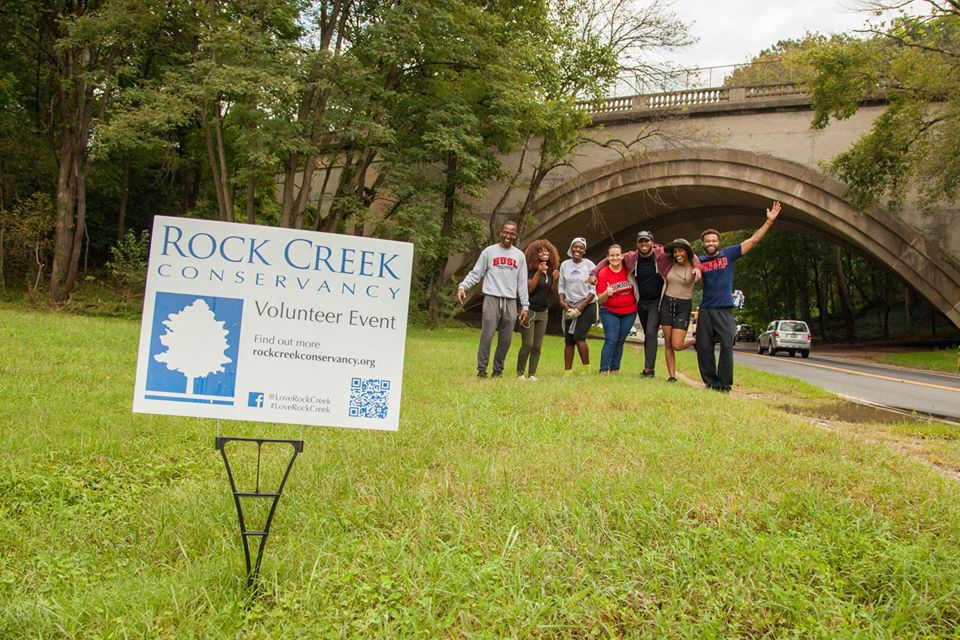 rock creek conservancy, volunteers