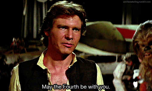 han solo may the fourth GIF