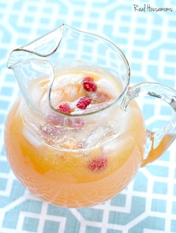 Rosemary Peach Tequila Punch