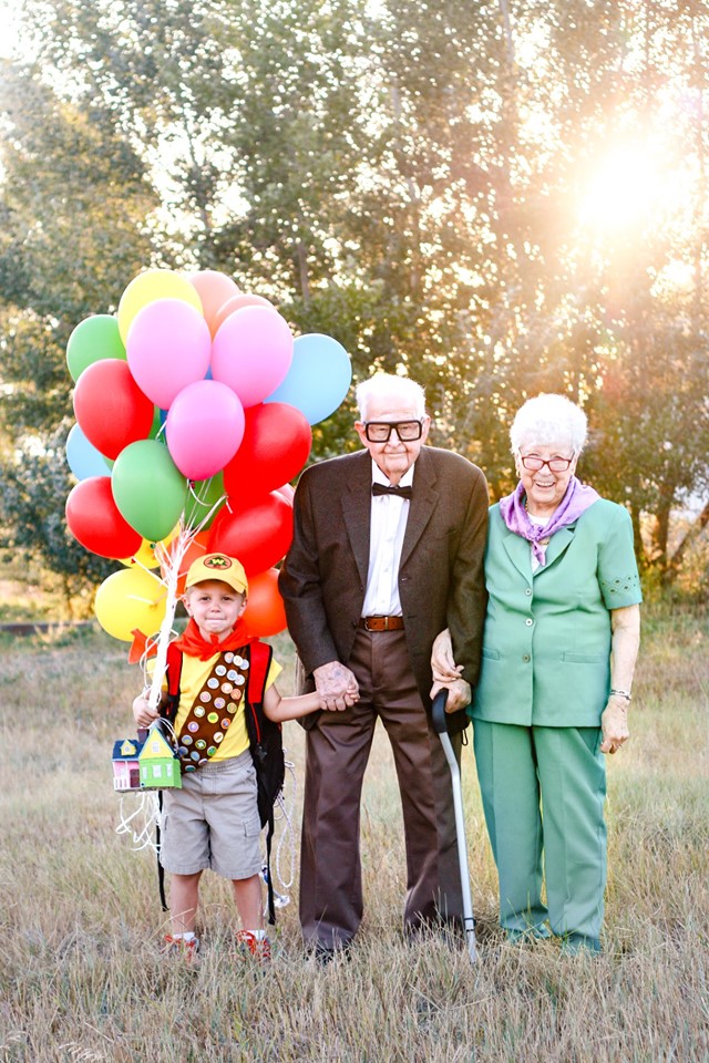 pixar "up" movie, photoshoot