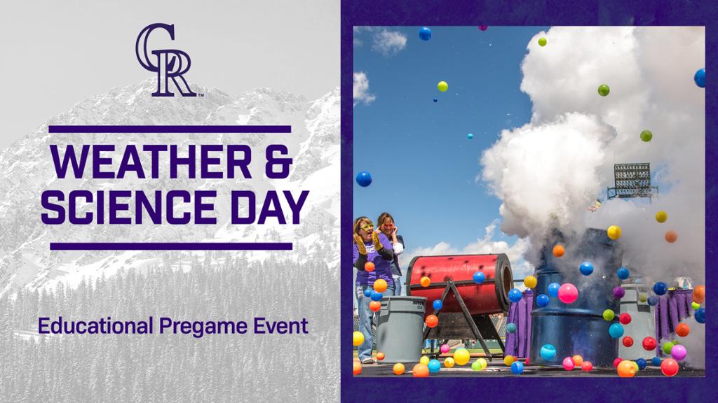weather & science day rockies baseball
