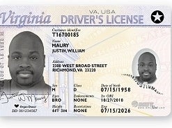 Virginia driver's license, DMV