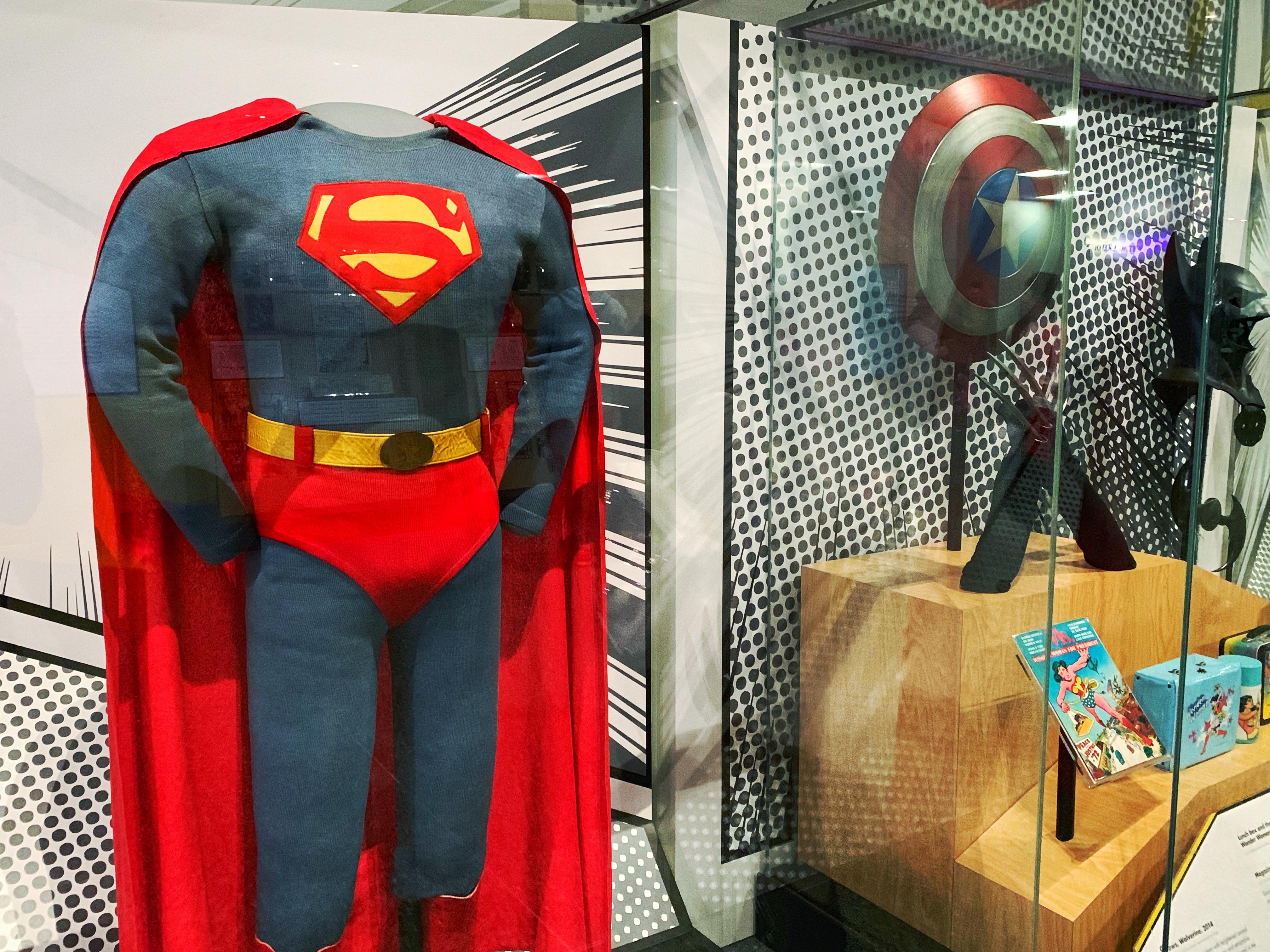 Smithsonian National Museum of American History's Superhero Exhibit