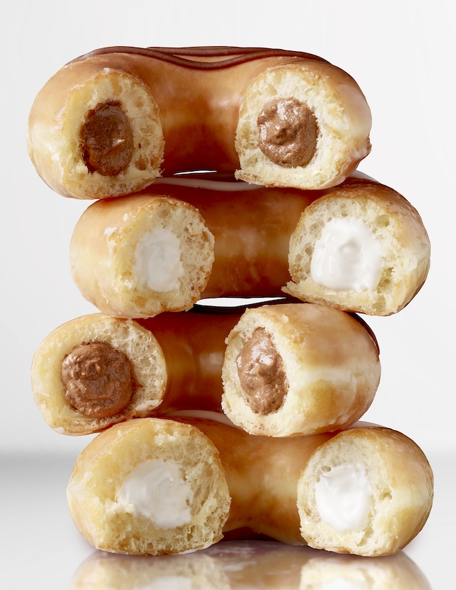 Krispy Kreme new filled doughnuts