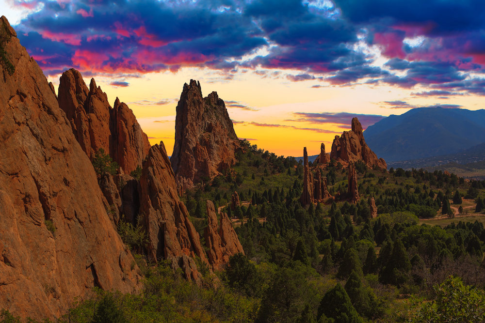 Colorado State Cations Bask In The Wonder Of The Garden Of The Gods