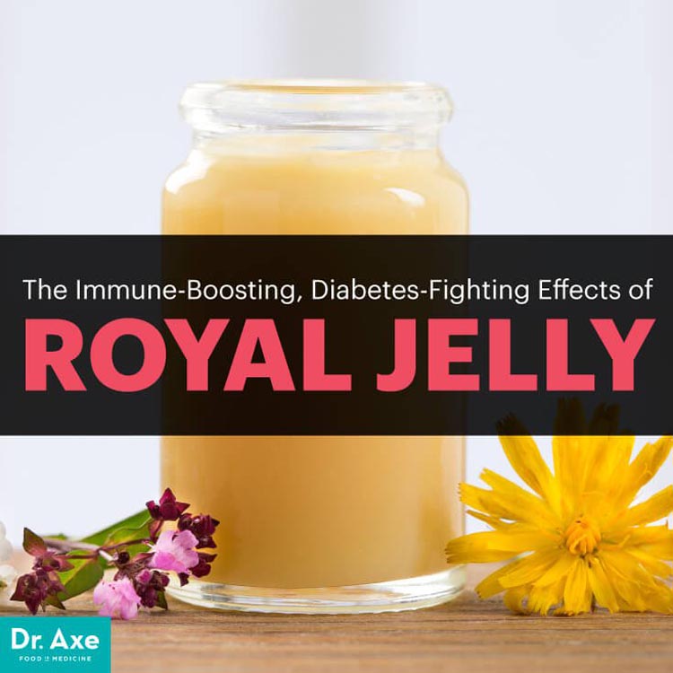 Royal jelly boosts the immune system and help prevent diabetes.