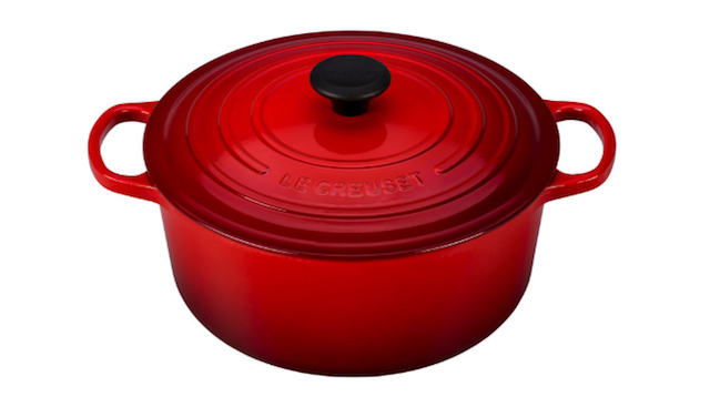 red le creuset dutch oven
