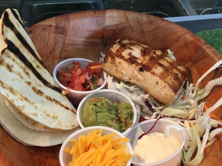 grilled fish taco