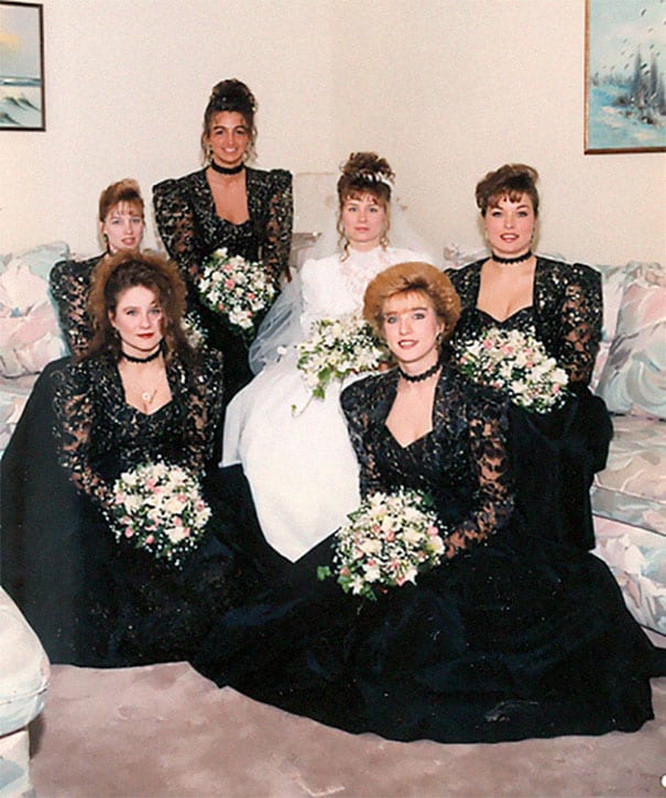 1990s bridesmaid dresses