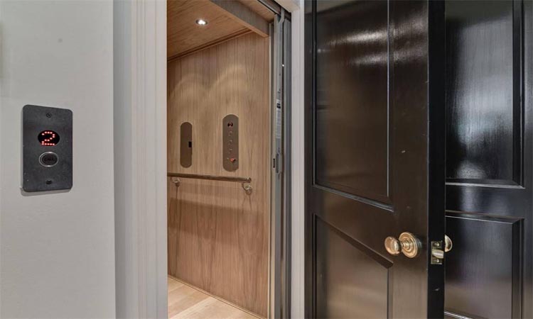 An in-home elevator