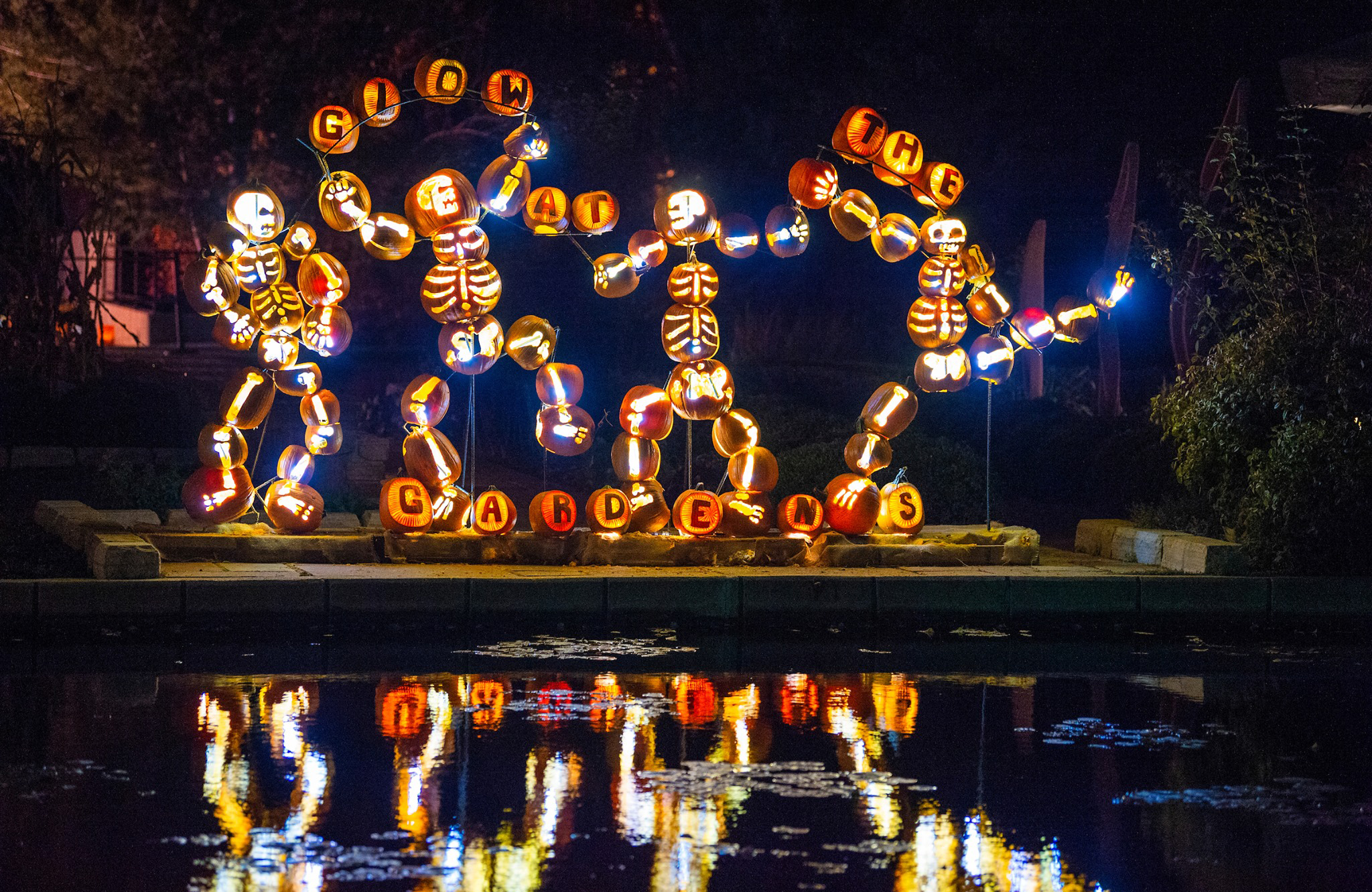 Glow At The Gardens Haunted Corn Mazes And Ghost Tours Oh My